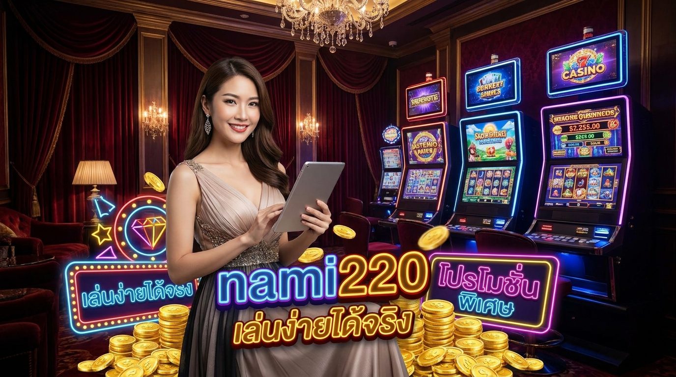 คู่มือเล่นสล็อตออนไลน์ที่เว็บ nami220