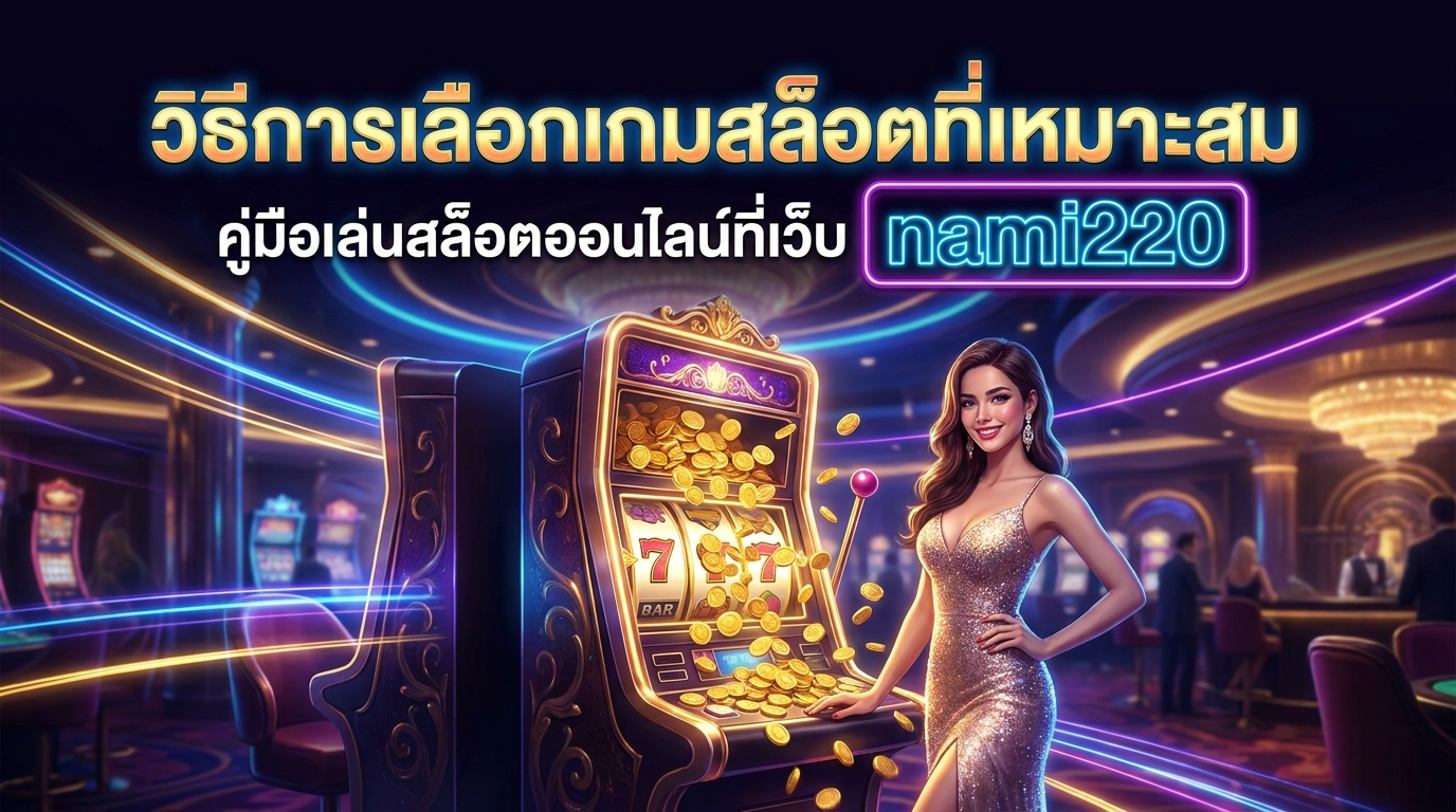 nami220 โหมดซ้อมของเซียนตัวจริง ทดลองเล่นสล็อตฟรี ไม่เสียสตางค์แม้แต่บาทเดียว